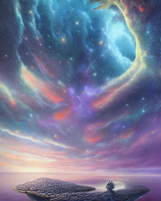 the universe visible from the sea