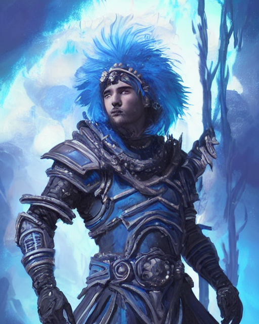 warrior on blue planet