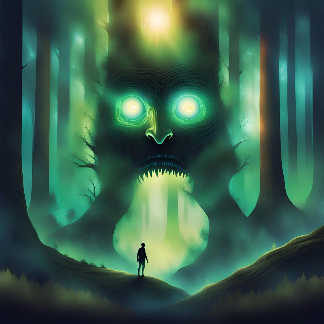 the forest radiates fear