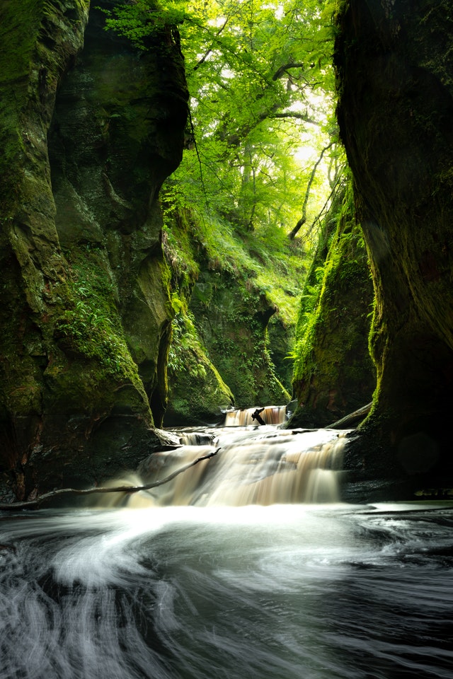 Ned Marcus—fantasy research. Image of river gorge by Samuel Kalina